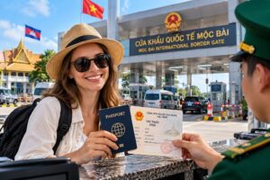 Vietnam Visa Run from Ho Chi Minh City to Moc Bai Border